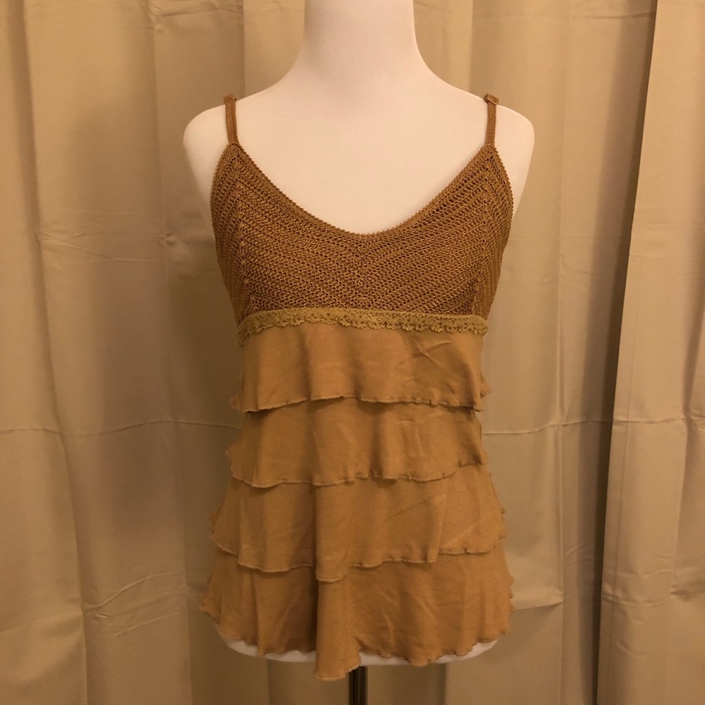 Forever21 Gold Tank Top. Size S.